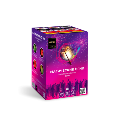 Магические огни Батарея салютов купить в Сосногорске | sosnogorsk.salutsklad.ru