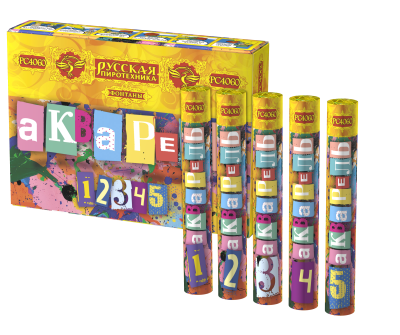 Акварель Фонтан пиротехнический купить в Сосногорске | sosnogorsk.salutsklad.ru