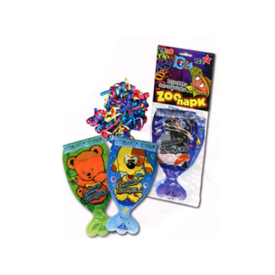 Зоопарк ТСЗ Надувная хлопушка купить в Сосногорске | sosnogorsk.salutsklad.ru