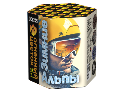 Зимние Альпы Батарея салютов купить в Сосногорске | sosnogorsk.salutsklad.ru