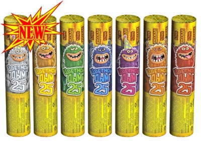 Цветной дым 25 Цветной дым купить в Сосногорске | sosnogorsk.salutsklad.ru